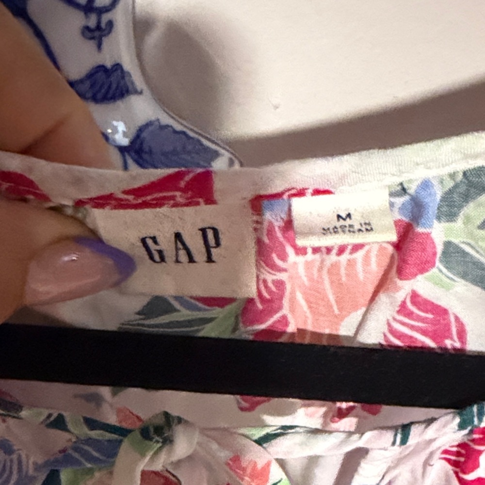GAP Multicolor Floral Blouse